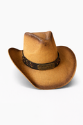 Vintage Brown Cowboy Hat