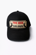 Two Buck Black Trucker Hat