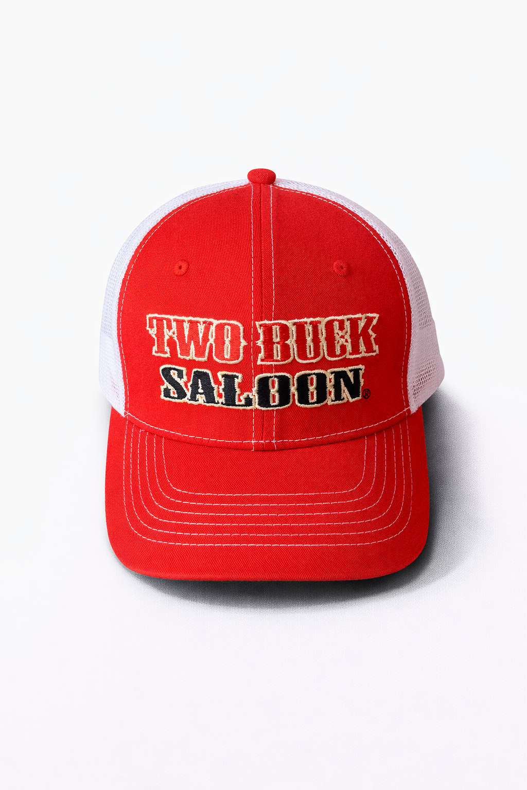 Big Buck Red Trucker Hat